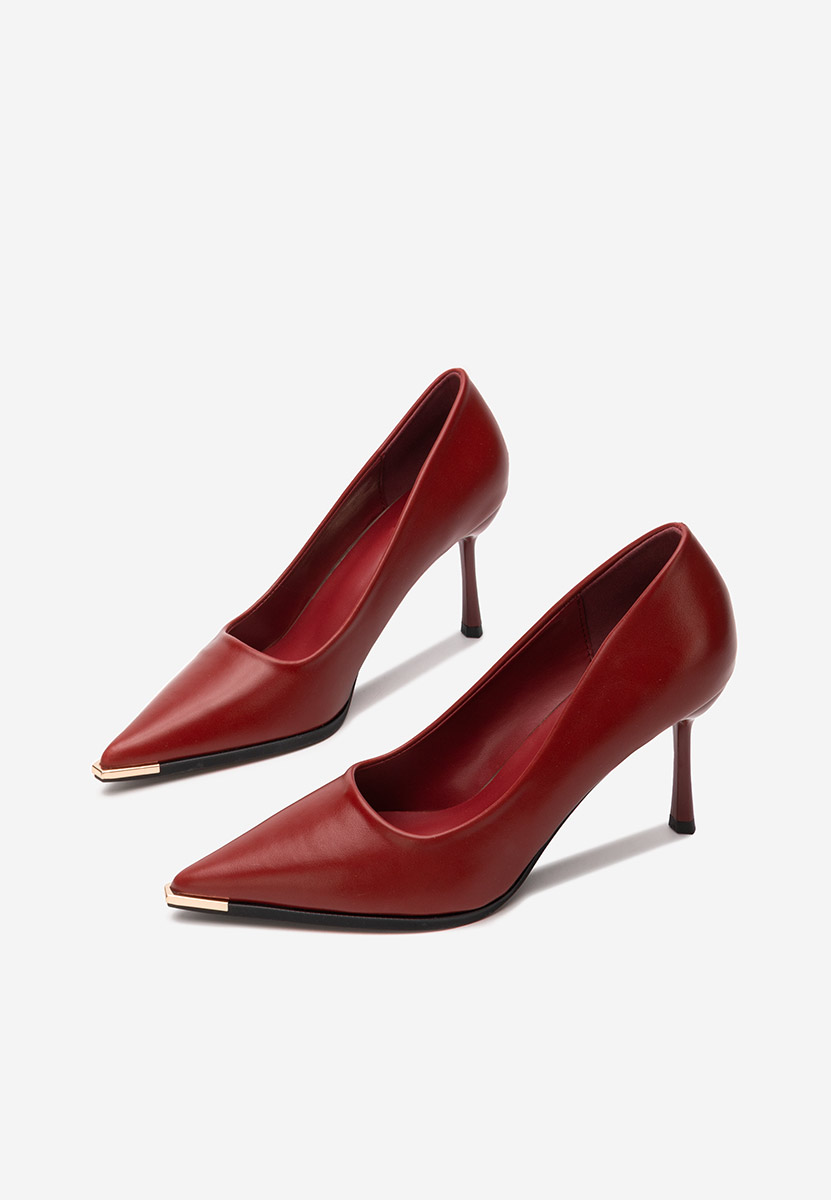 Chaussures stiletto bordeaux Nideia
