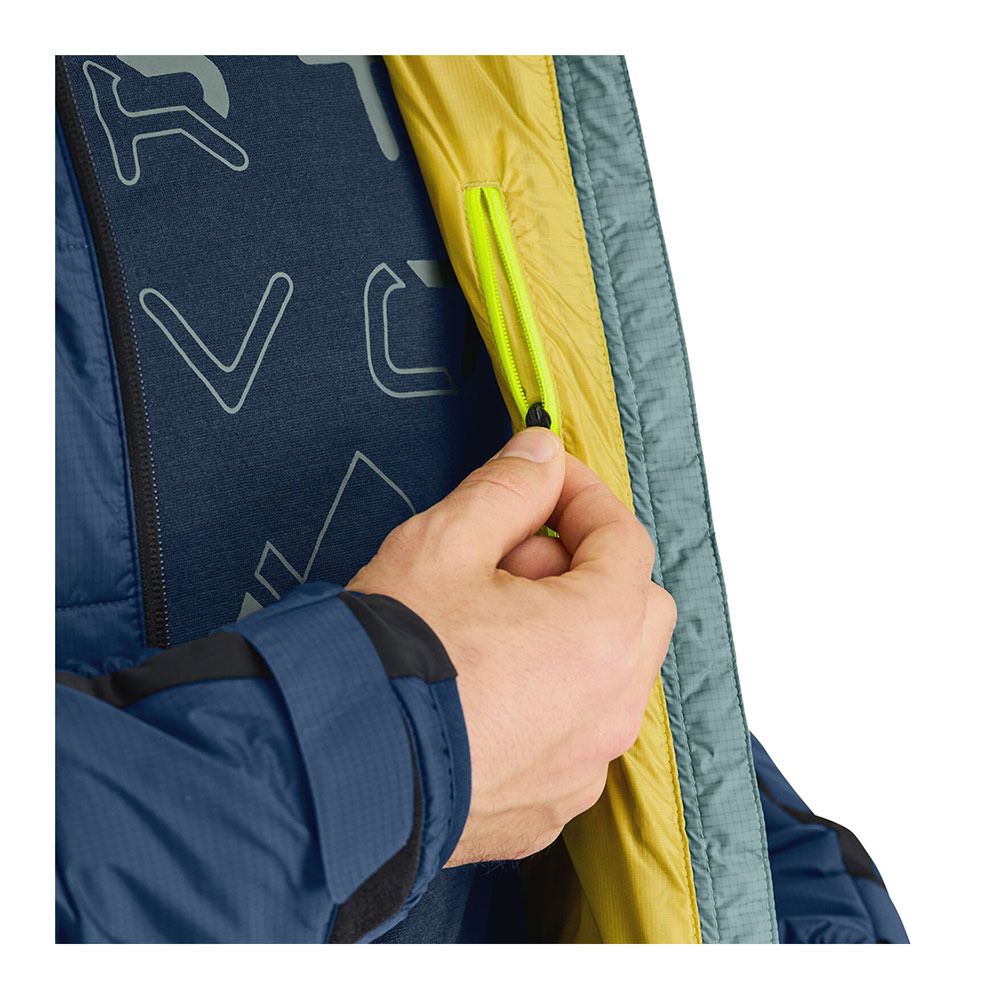 Ortovox SWISSWOOL ZINAL - Doudoune Homme black raven