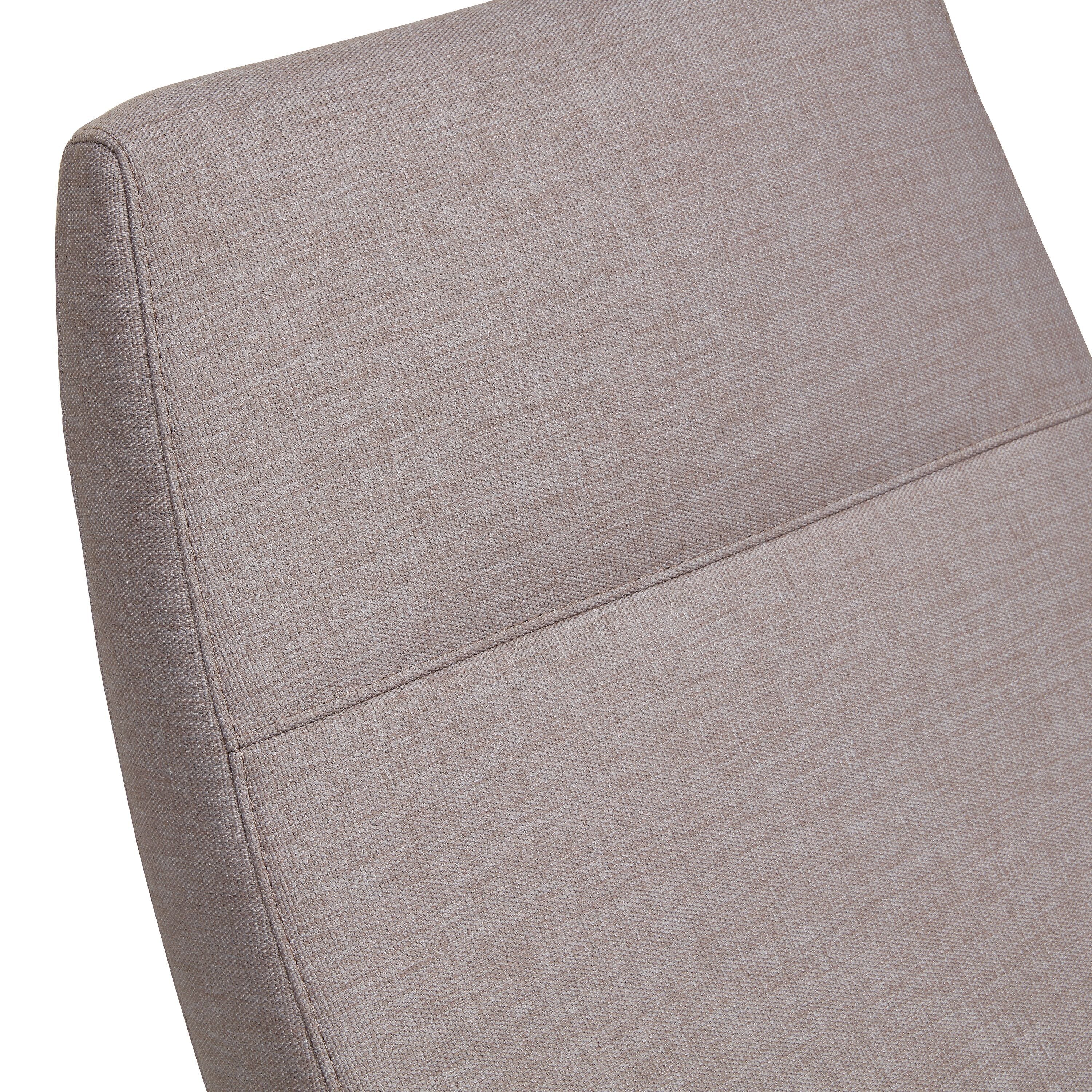 CHARLENE Lager St Lido - Hellgrau / B: 77.0 cm x T: 80.0 cm x H: 105.0 cm