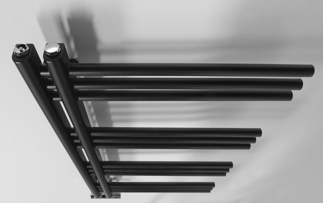 Sapho Dorlion handdoekradiator zwart mat 50x90cm 361W