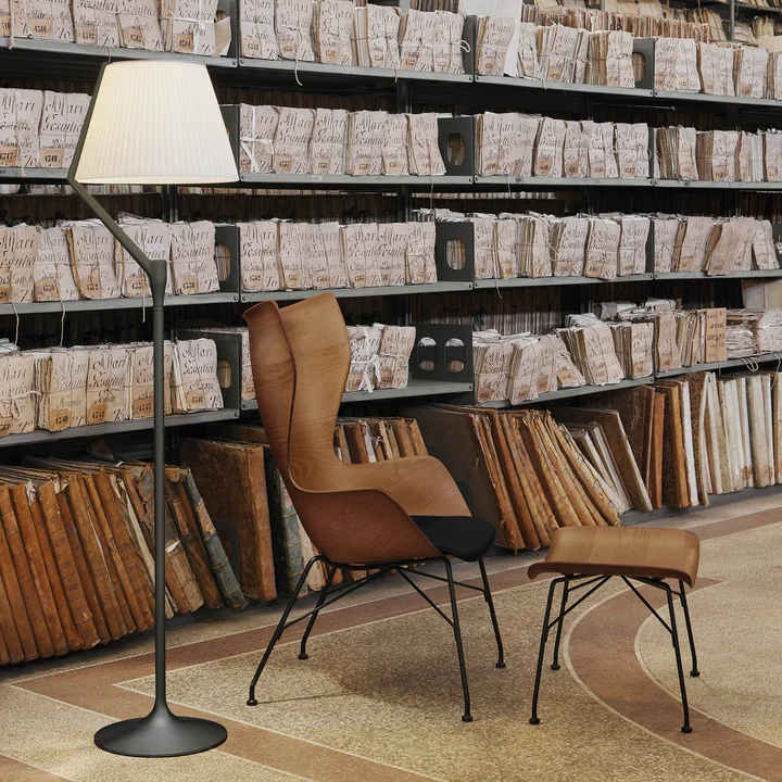Kartell - Angelo Stone LED Stehleuchte, kupfer
