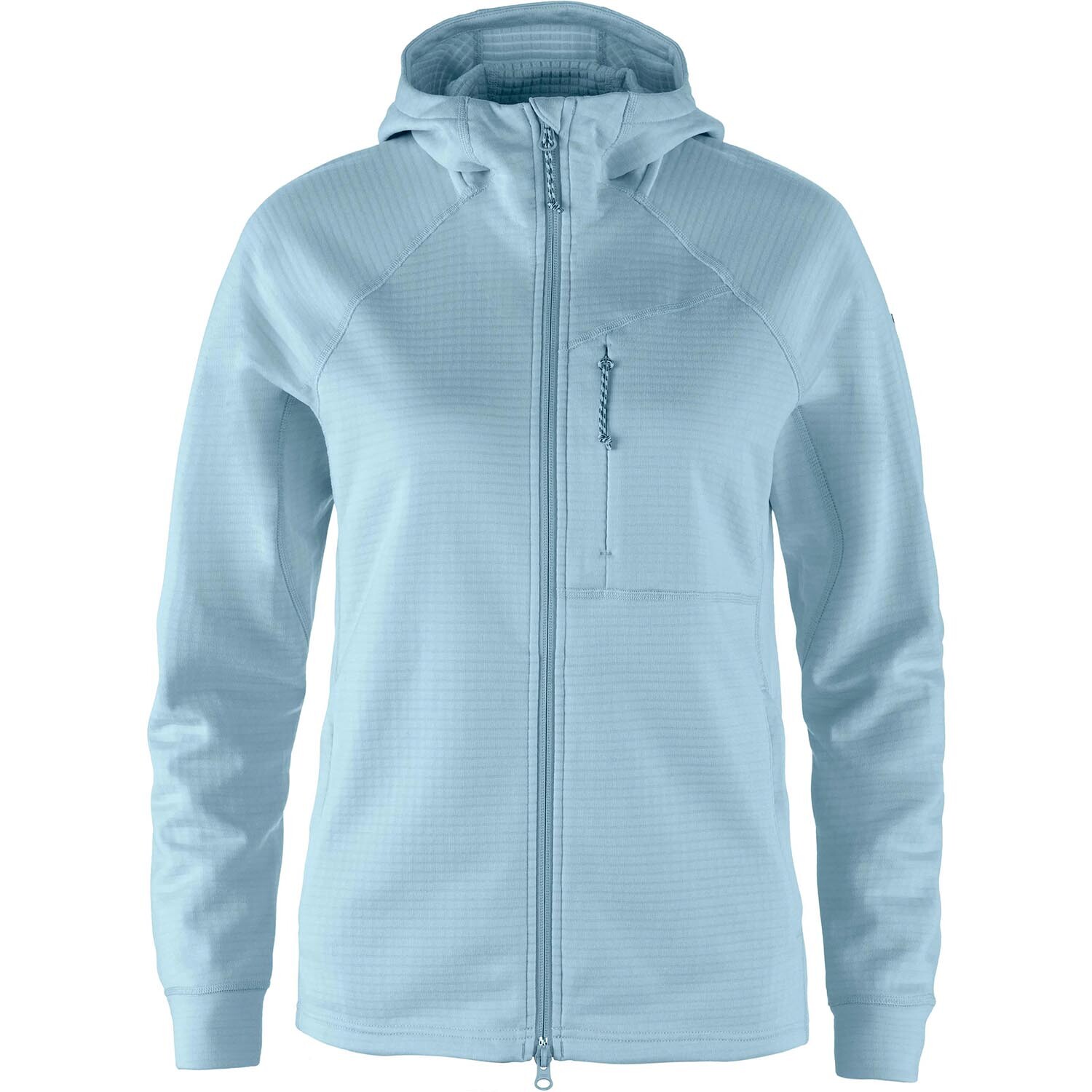 Fjällräven Womens Abisko Grid Fleece Hoodie