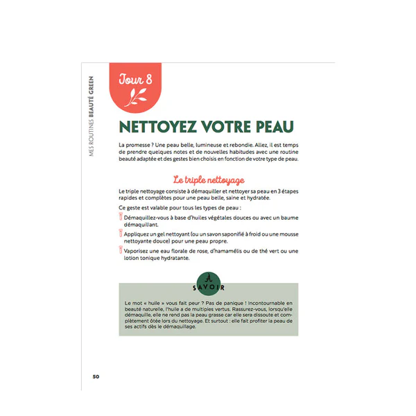 Nuoo Livre NUOO Beauté Green, pour prendre soin de soi collection MARABOUT