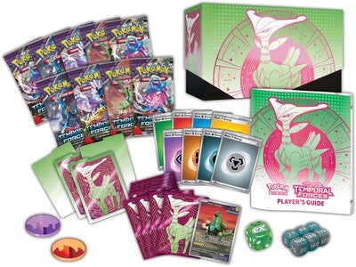 Pokémon Scarlet & Violet Temporal Forces Elite Trainer Box Samling Blandet