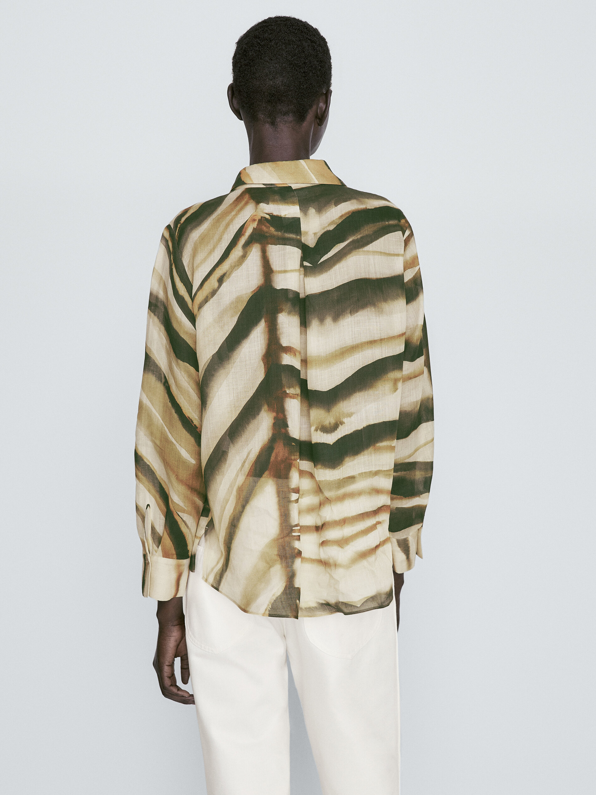 Camiseta estampada 100% cobre - VERDE