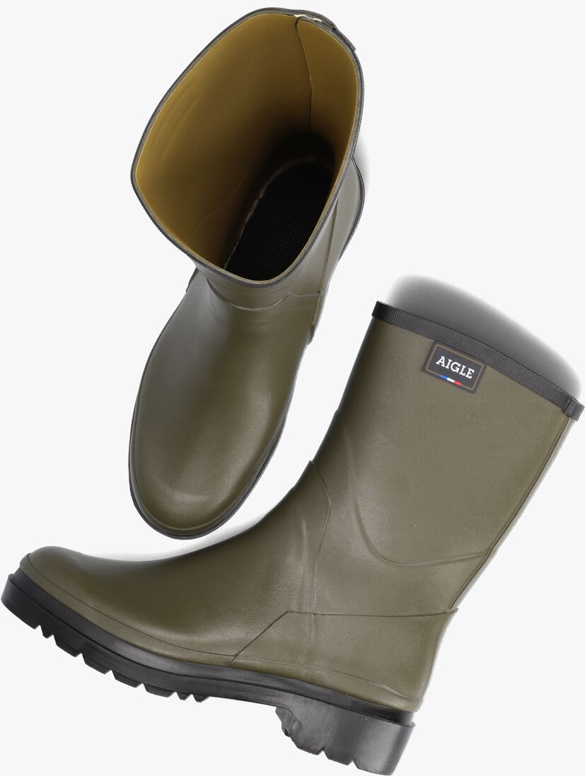 AIGLE groene aigle regenlaarzen bison 2