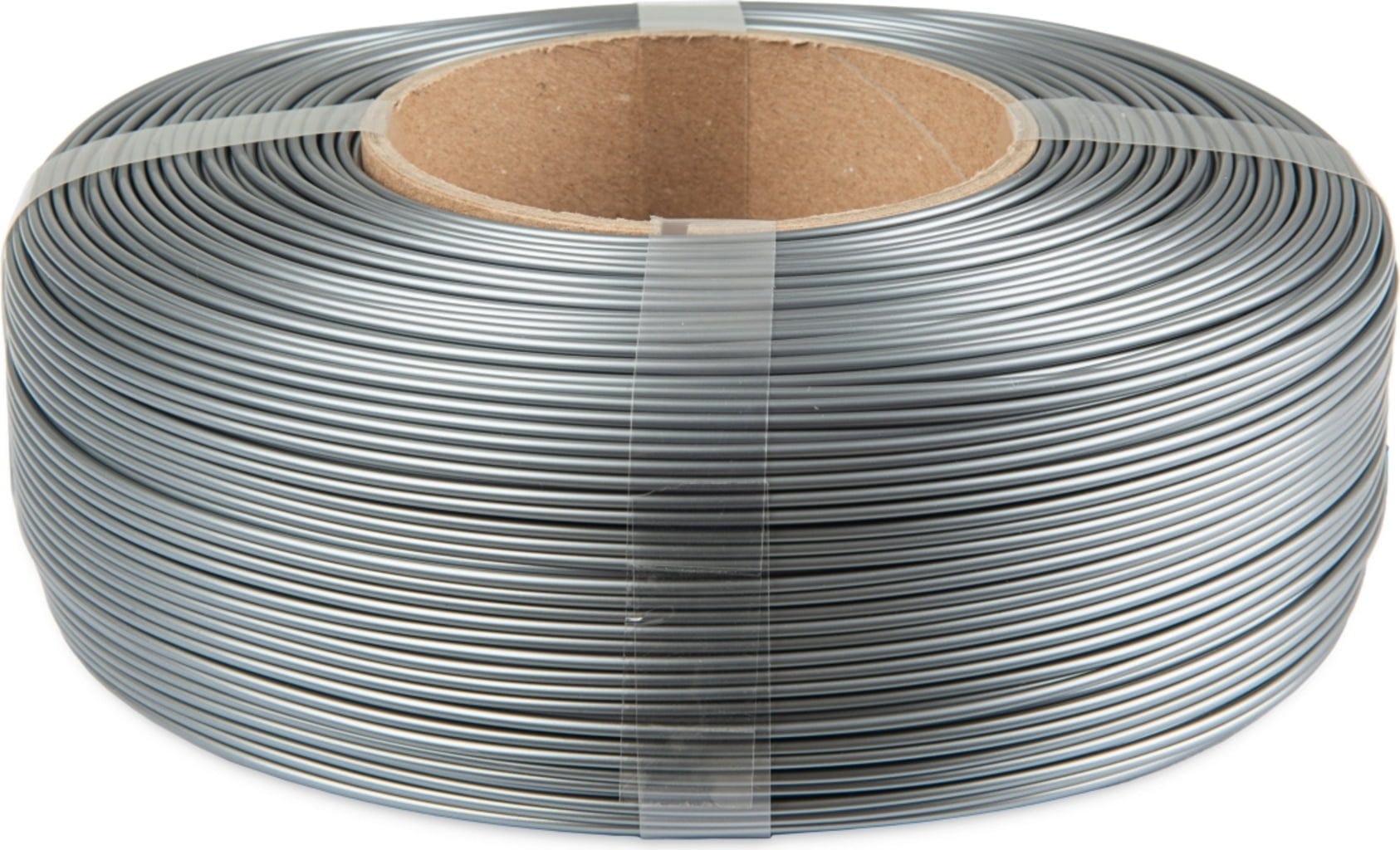 The Filament  ReFill PETG Lite Silver, 1,75 mm / 1000 g    Technisches PETG ohne Spule für zuverlässige Alltagseinsätze in Silver