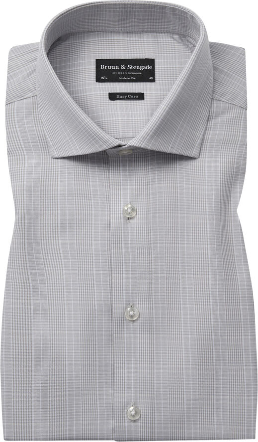Bruun & Stengade BS Glan Modern Fit Shirt Sand