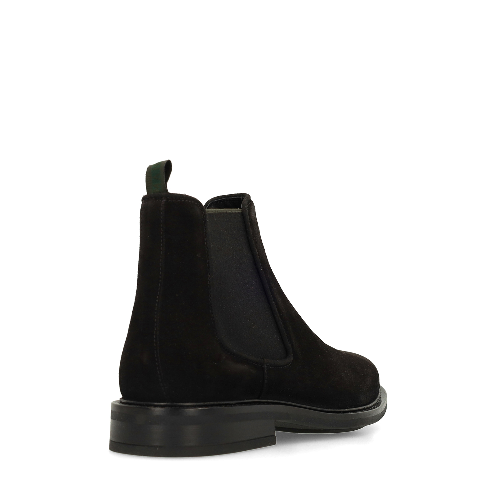 Zwarte suède chelsea boots