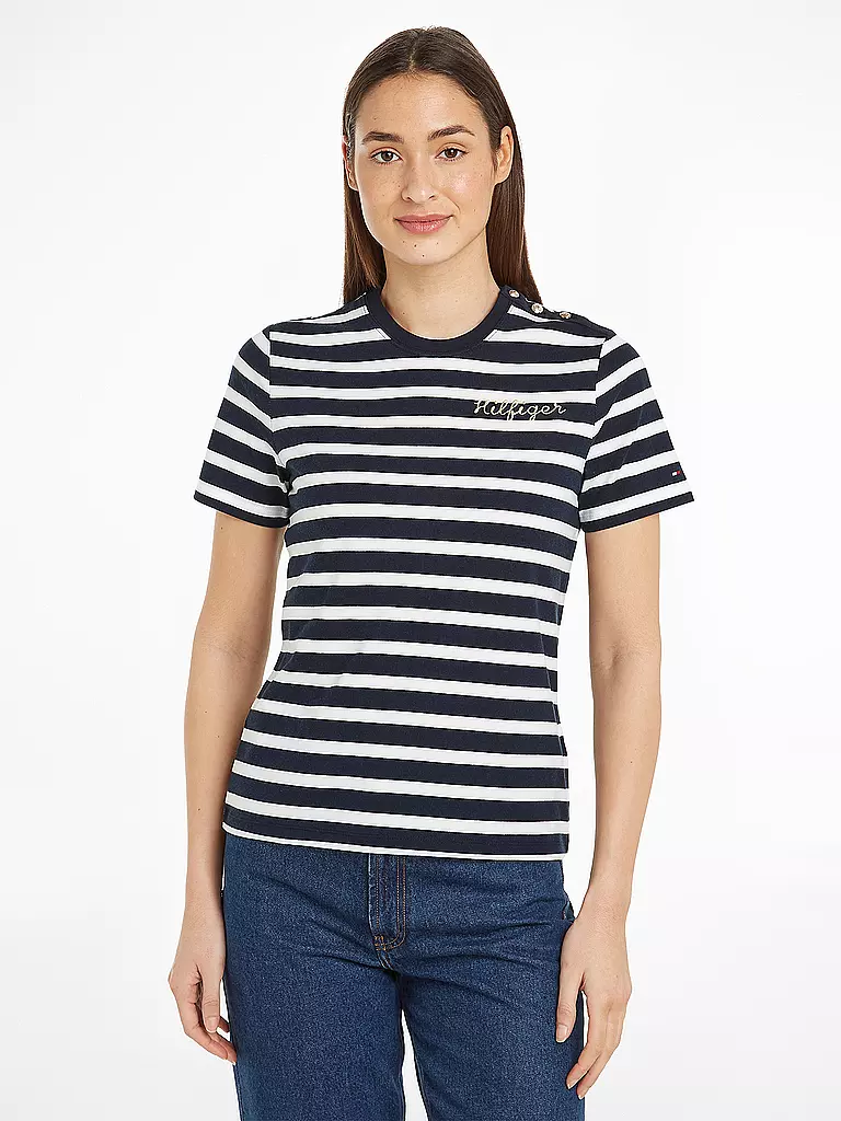 TOMMY HILFIGER T-Shirt  dunkelblau