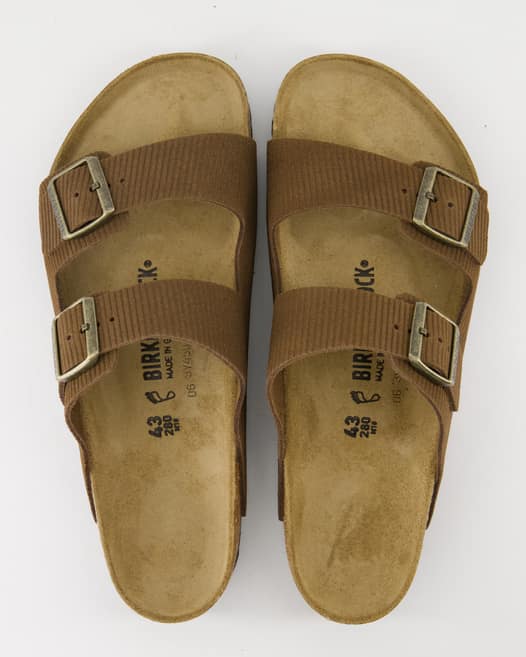 Birkenstock Arizona Pantoletten in Braun