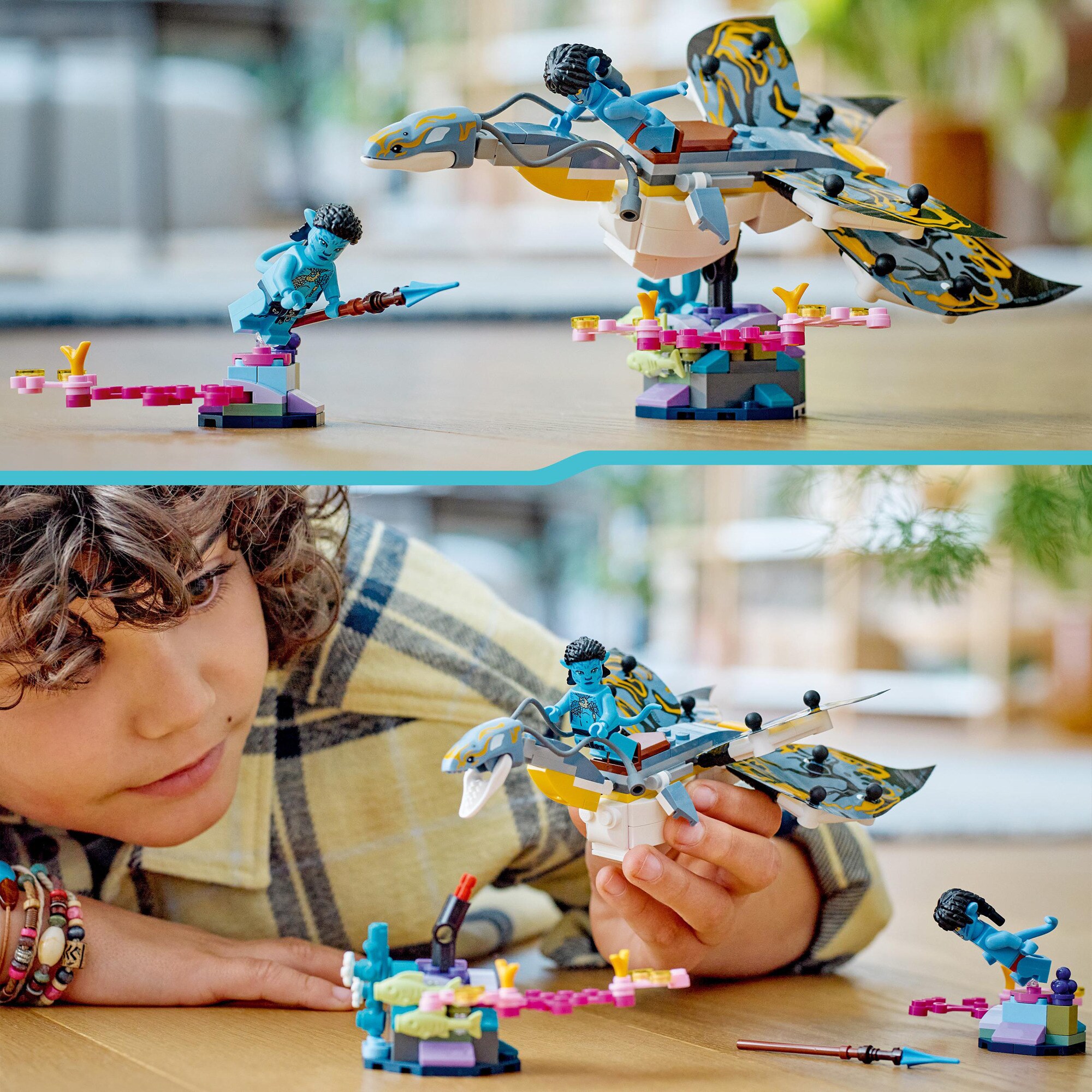 LEGO Konstruktionsspielzeug Avatar Entdeckung des Ilu