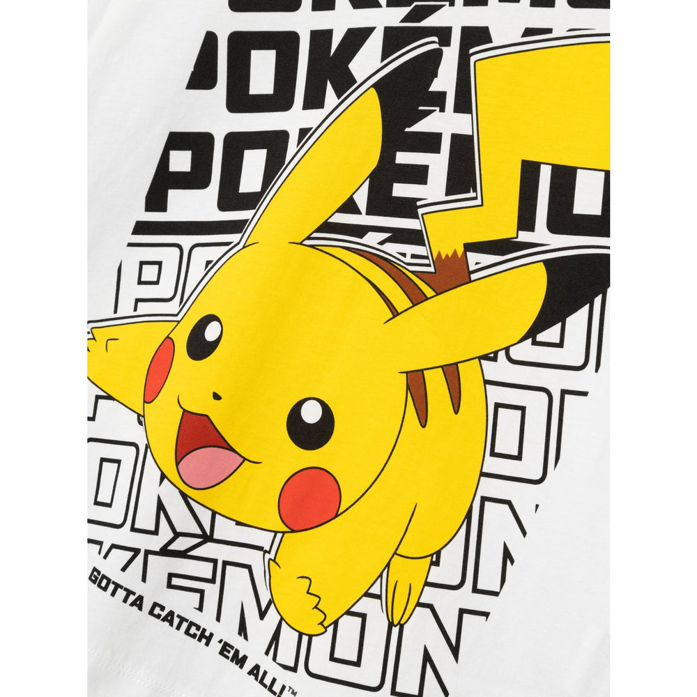 Køb Name It Bright White Amas Pokemon Bluse Noos