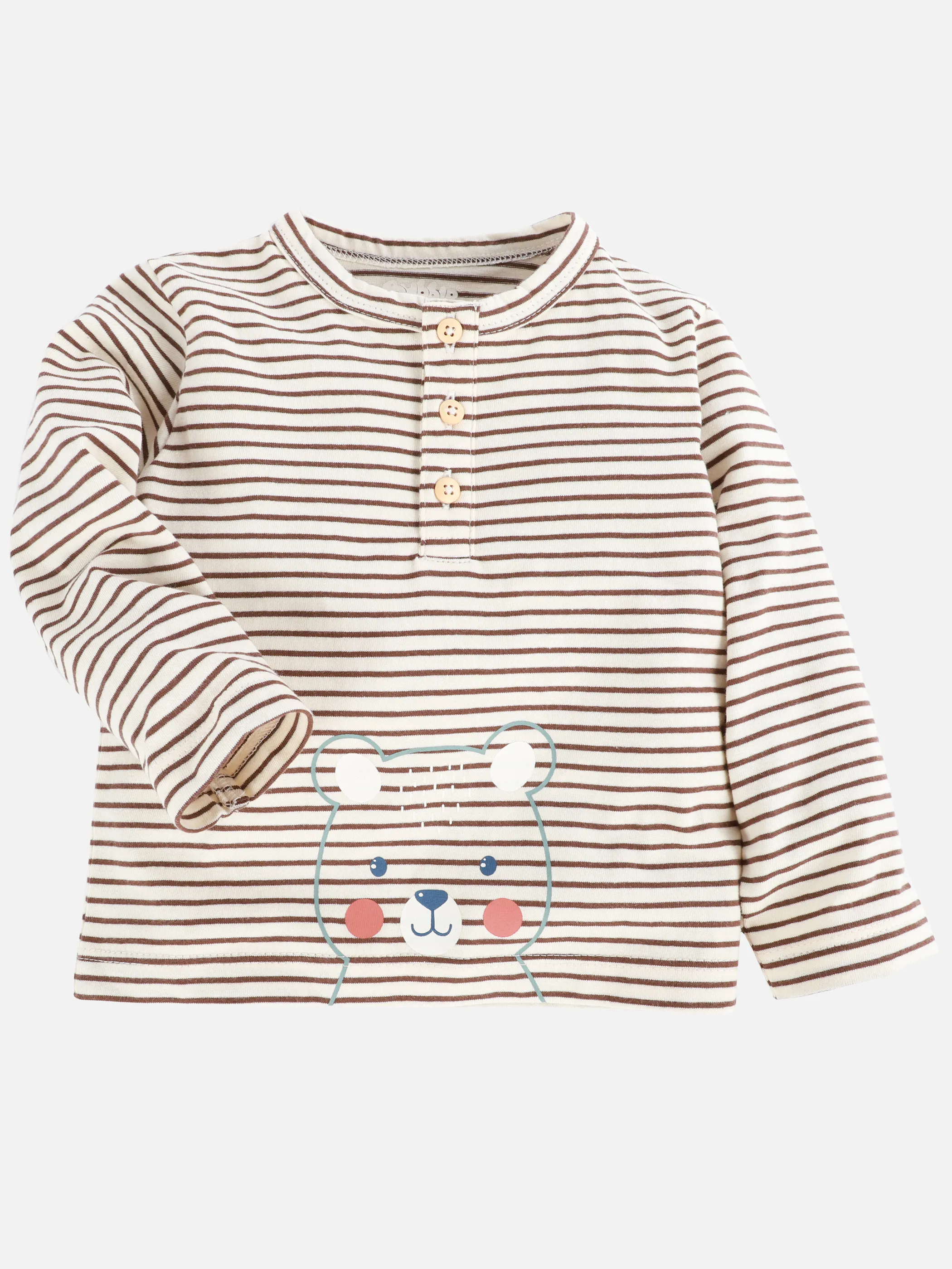 Baby Jungen Longsleeve mit Streifen