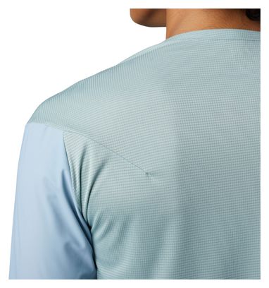 Maillot Manches Courtes Fox Flexair Pro Gunmetal Bleu