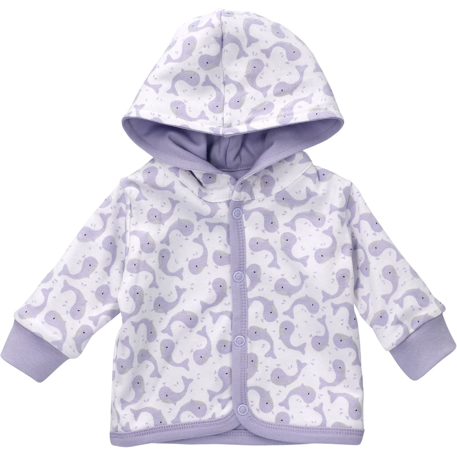 Baby Sweets Jacke Baby Wal weiß lavendel