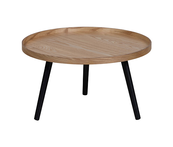 DeEek Beistelltisch »Mesa L« aus Holz, naturfarben