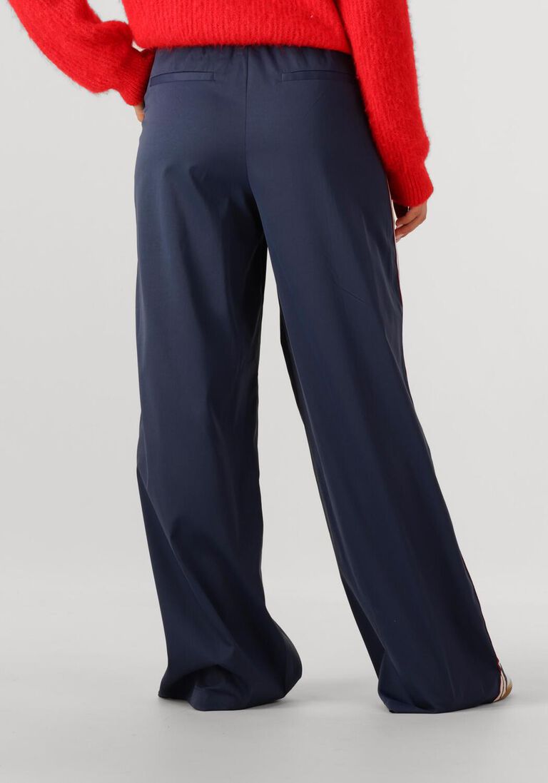 donkerblauwe co'couture wijde broek mingus long pant
