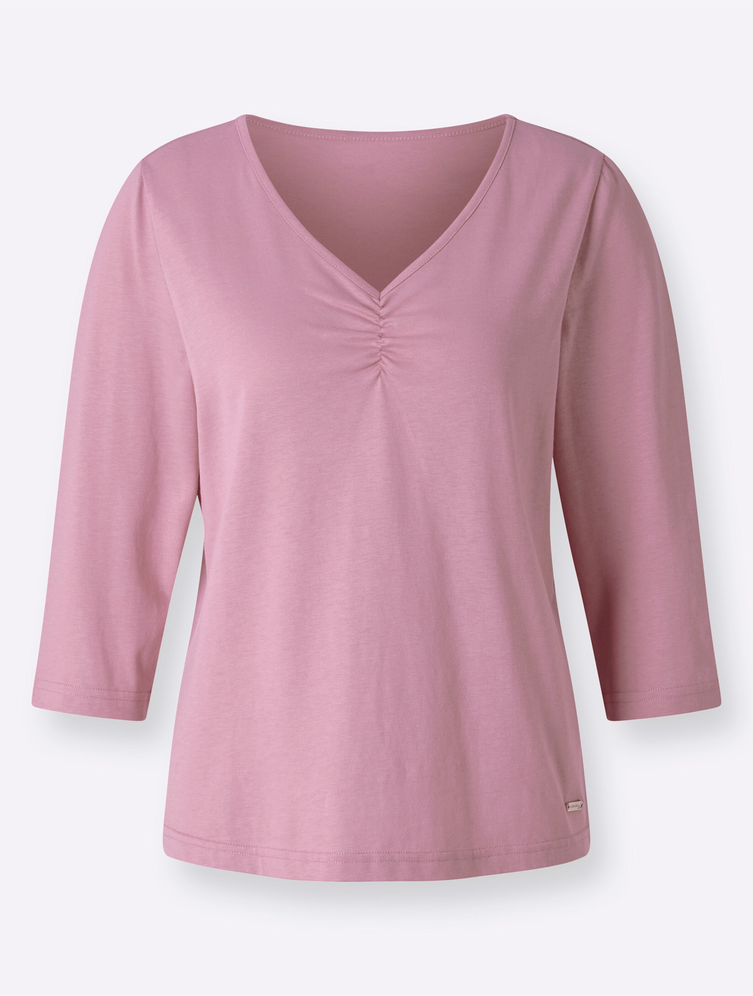 3/4-Arm-Shirt in rosé