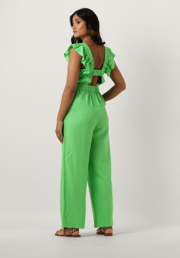 Y.A.S. groene y.a.s. jumpsuit yassummer ss ankle jumpsuit