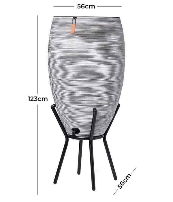 Capi Europe Kunststoff-Regentonne Rib, 130 l