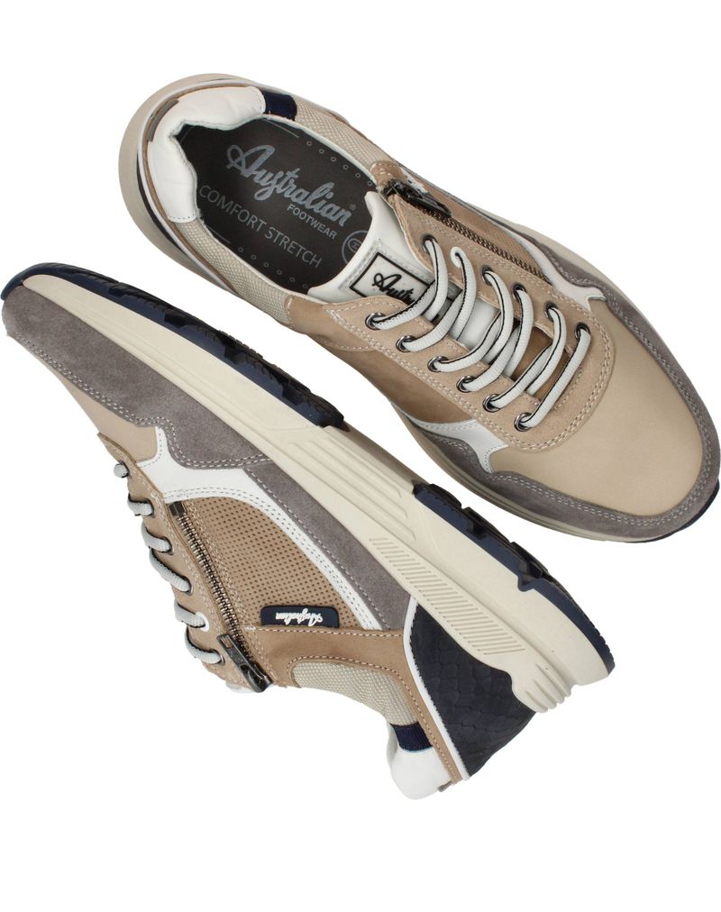 Australian Comfort Connery Sneakers Beige Heren