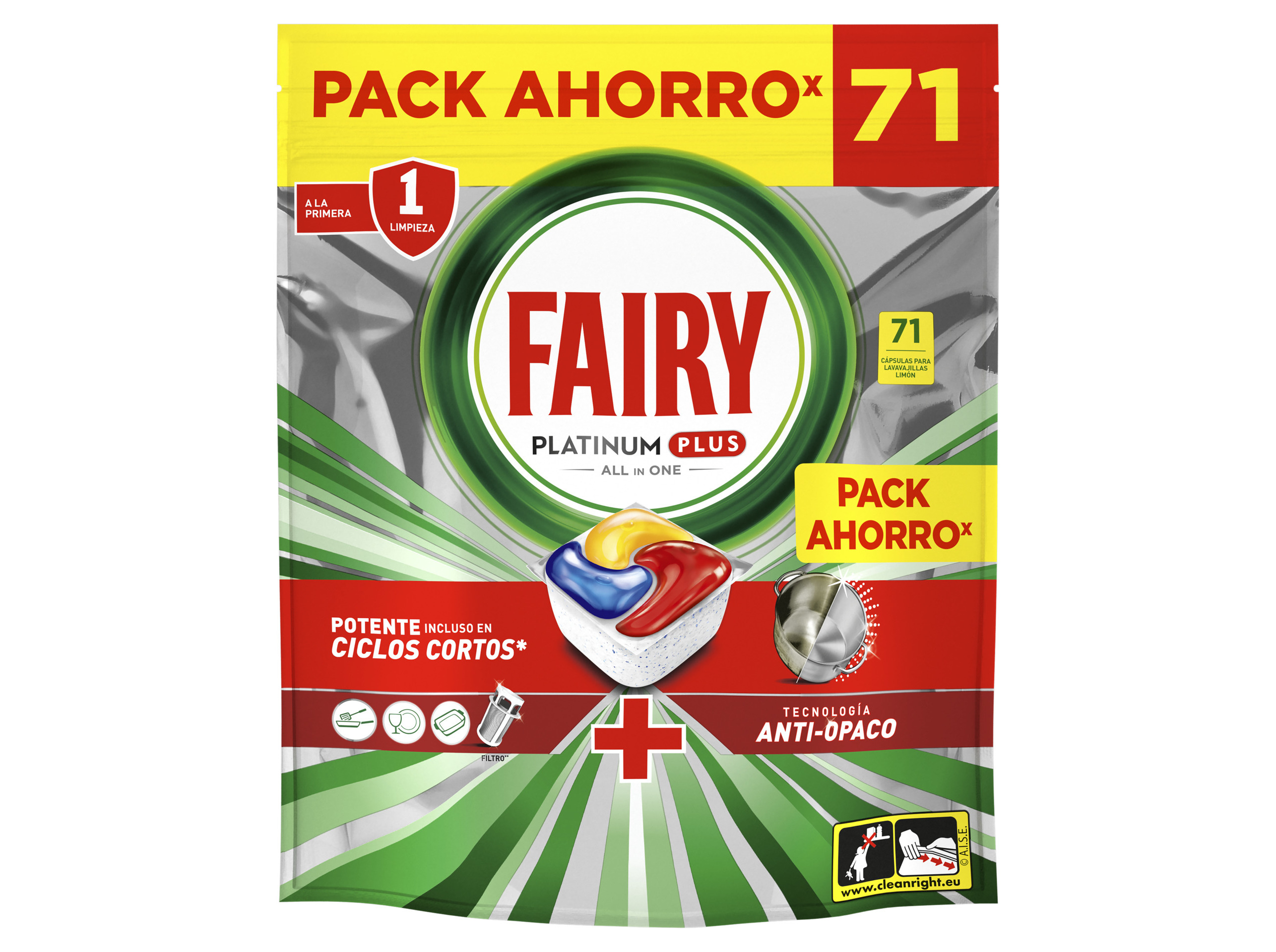 DET.LOIÇA MÁQUINA FAIRY PLATINUM PLUS LIMAO 71D