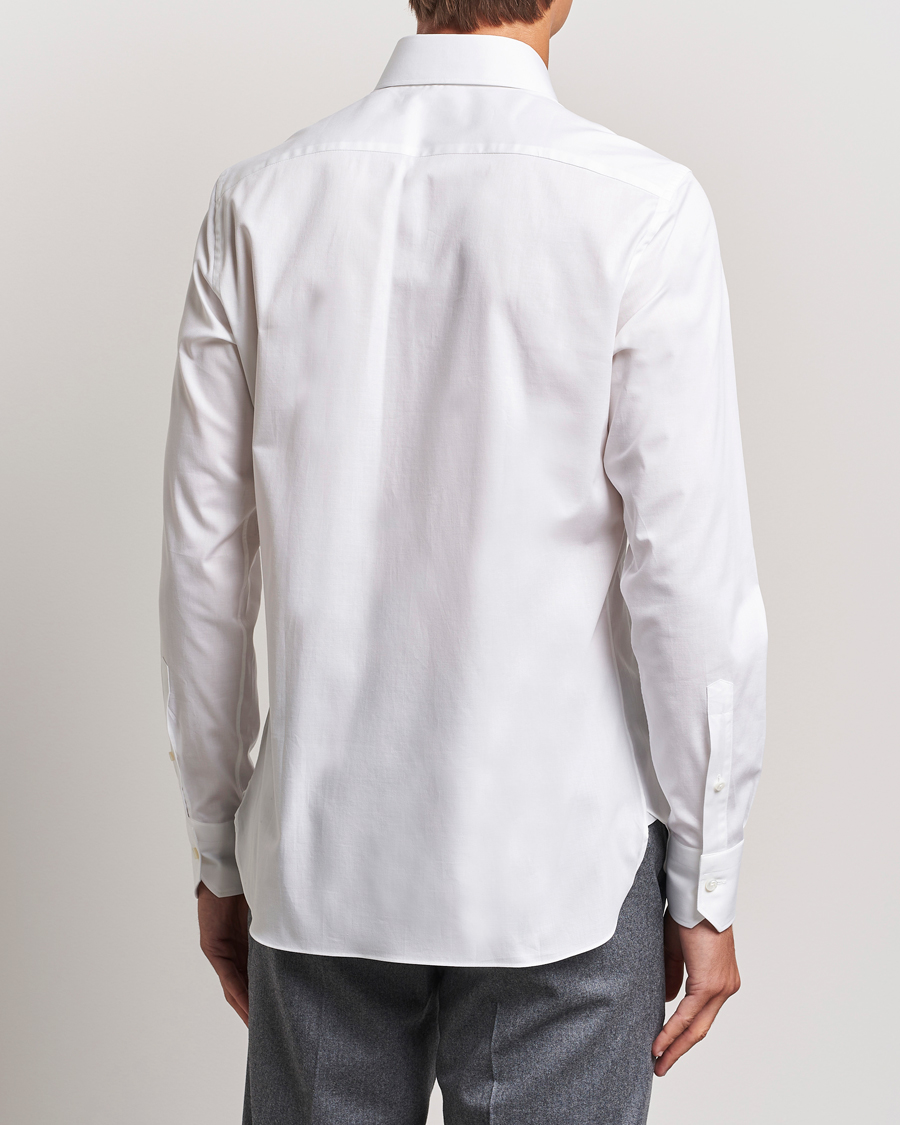 Zegna Slim Fit Dress Shirt White