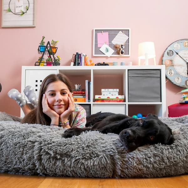 Hundeseng for mennesker | Human Dog Bed XXL InnovaGoods Grey