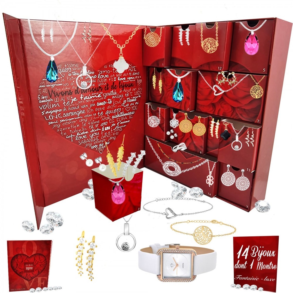 Calendrier de l'Avent So Charm - 13 bijoux & 1 montre
