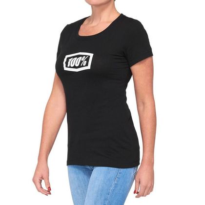 T-Shirt manches courtes 100% Femme ICON - Noir
