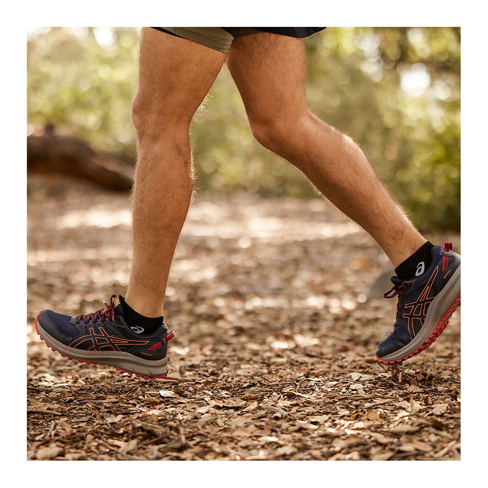 Asics TRAIL SCOUT™ 2 - Chaussures trail Homme midnight/sun peach