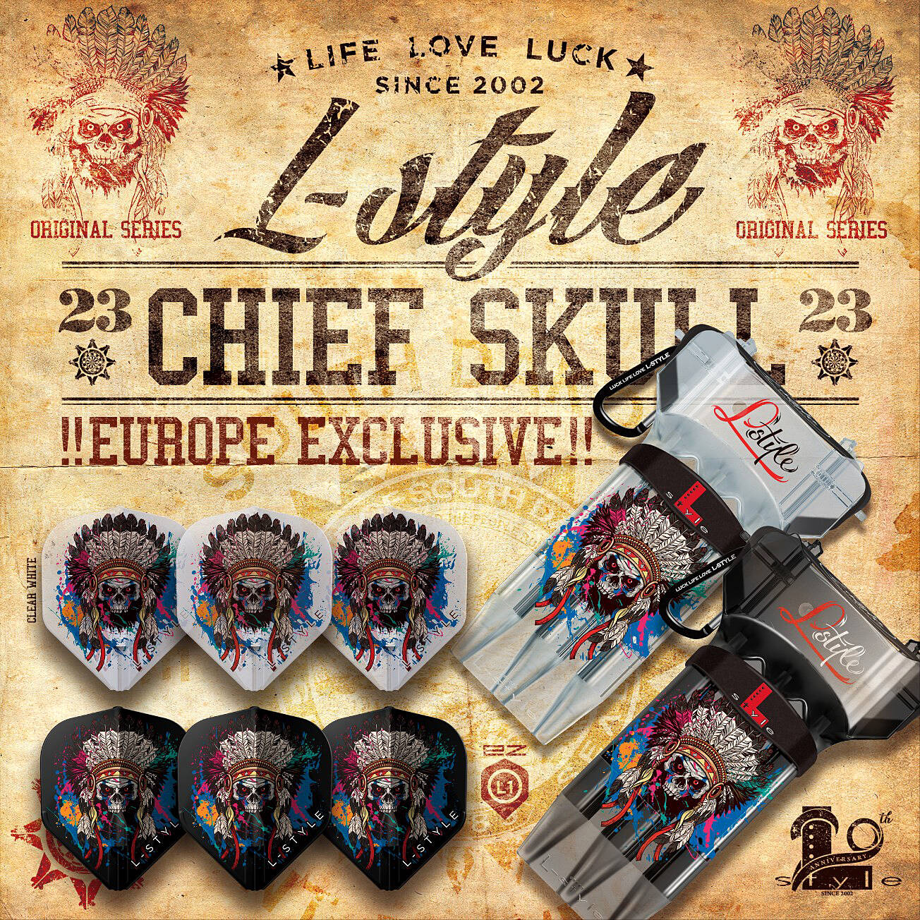 L-Style - Krystal One Case - Chief Skull