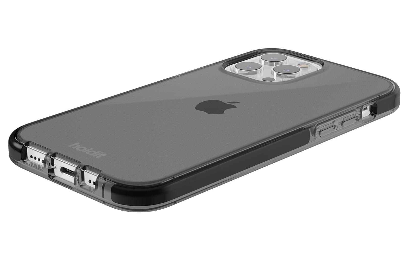 Back Cover Seethru iPhone 13 Pro Max SchwarzStilvolle Schutzhülle für das Apple iPhone 13 Pro Max