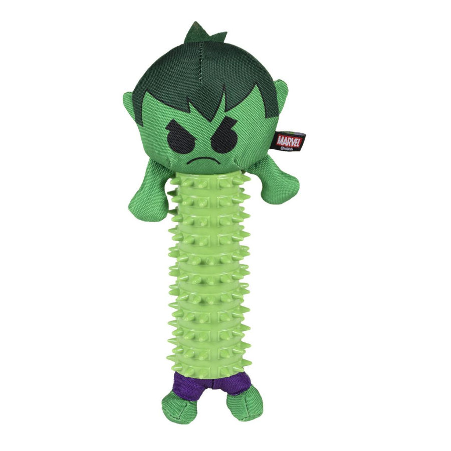 Brinquedo de mastigar para cães do Hulk da Marvel