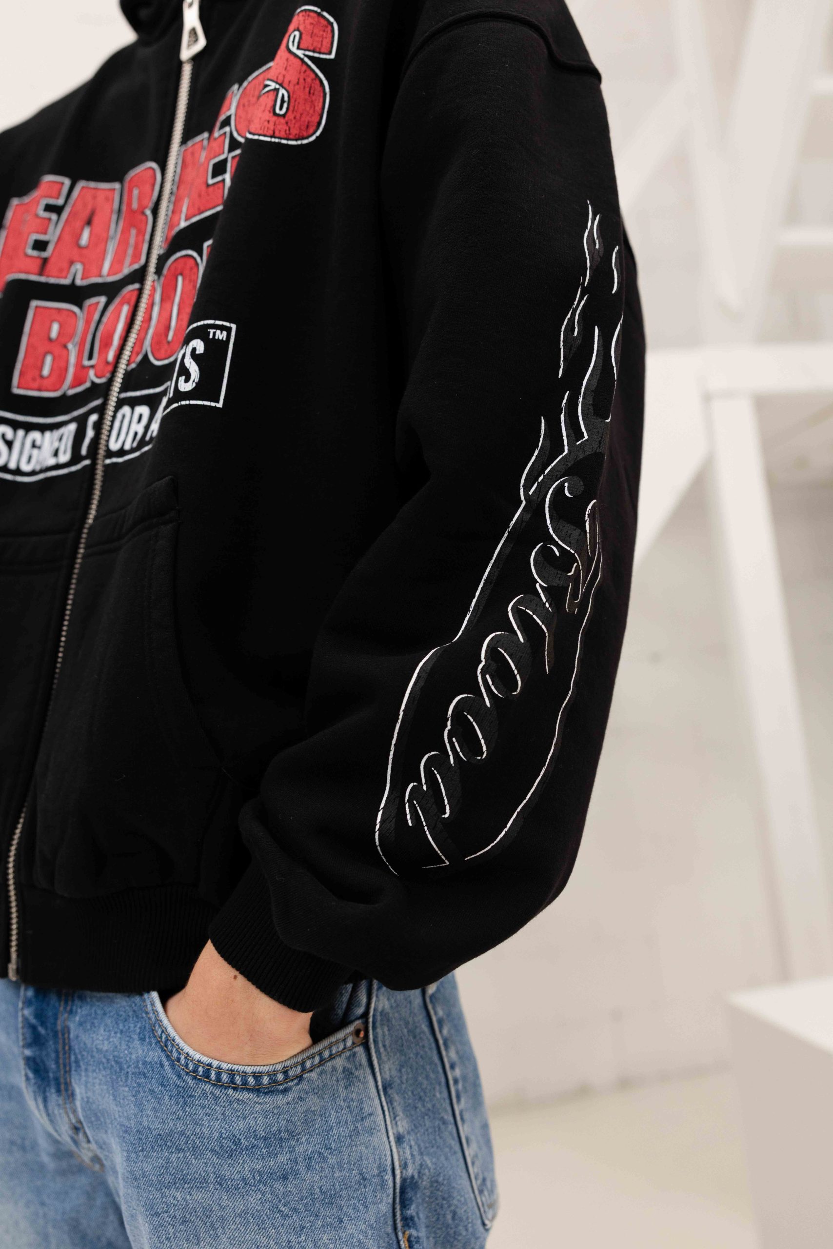 Fearless Blood Biebs Vest Heren Zwart