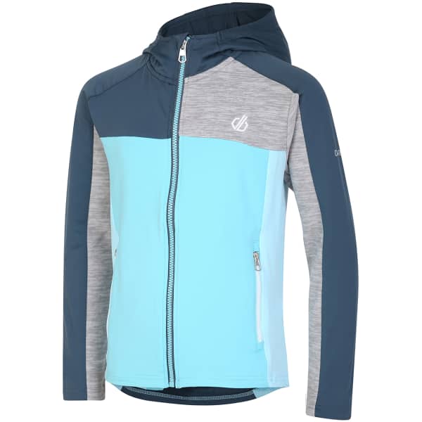 Veste polaire randonnée DARE 2B THRIVING CORE STR ORION GREY/SEA JET