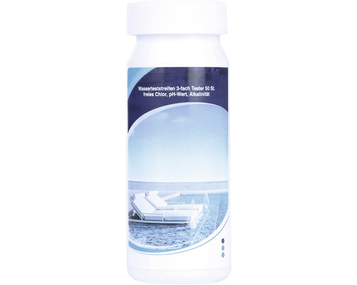 Waterteststrips voor pH-waarde, 50 stuks.