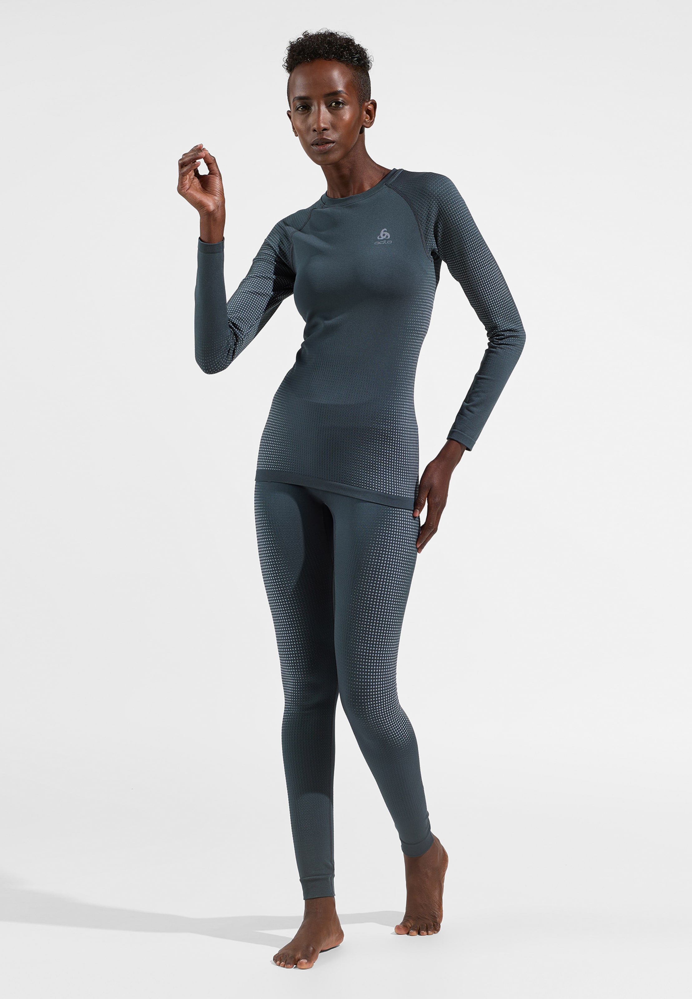 Performance Warm Base Layer Langarmshirt in india ink