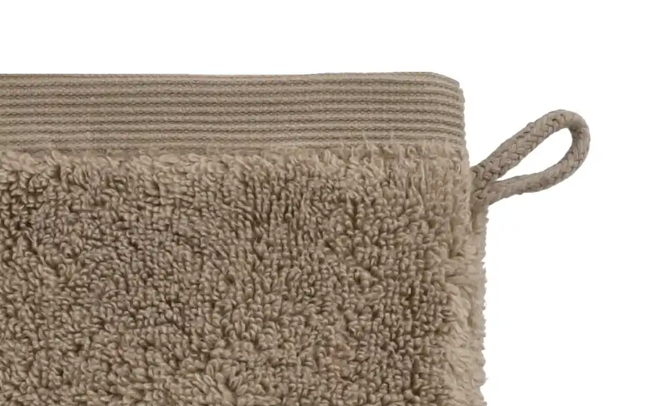 como Waschhandschuh  Taupe 16x21 cm