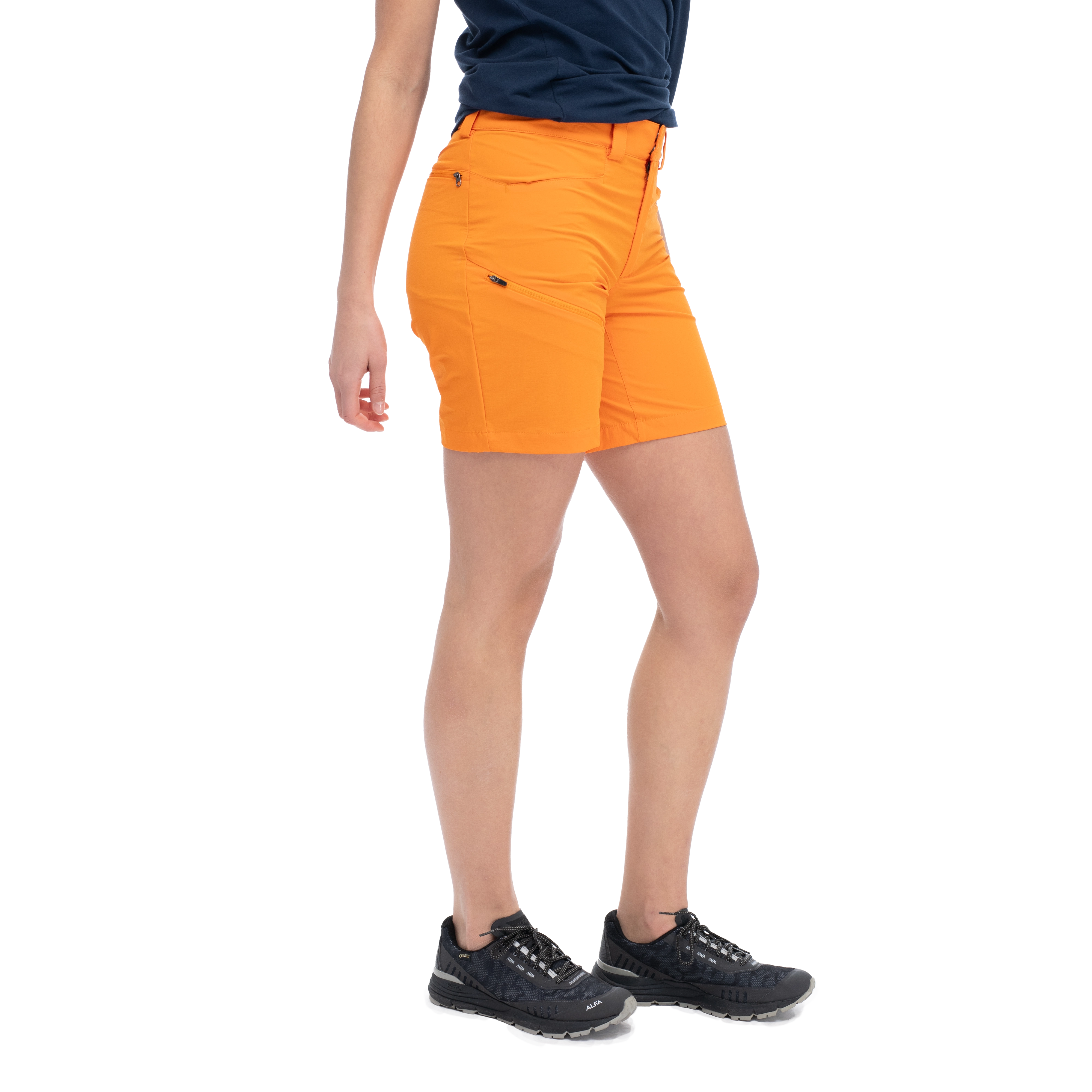 Vandre Light Softshell Shorts Women Cloudberry Yellow