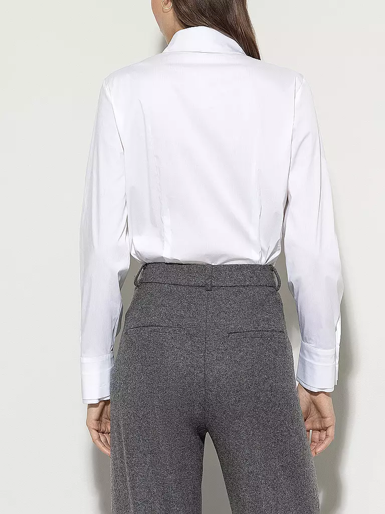LUISA CERANO Hemdbluse weiss