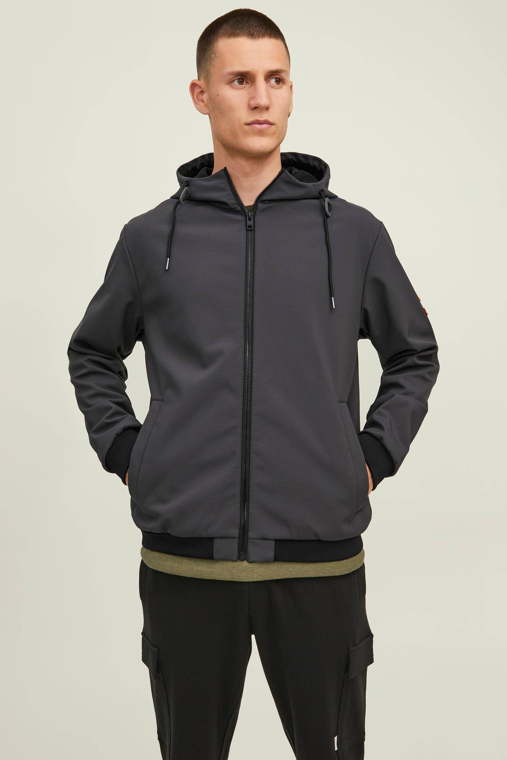 JACK & JONES jas JCOCLASSIC asphalt