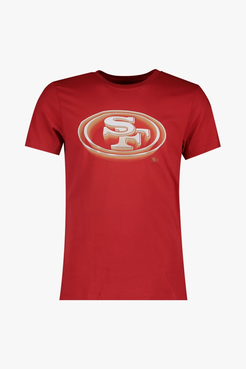 Fanatics San Francisco 49ers Chrome Graphic Herren T-Shirt