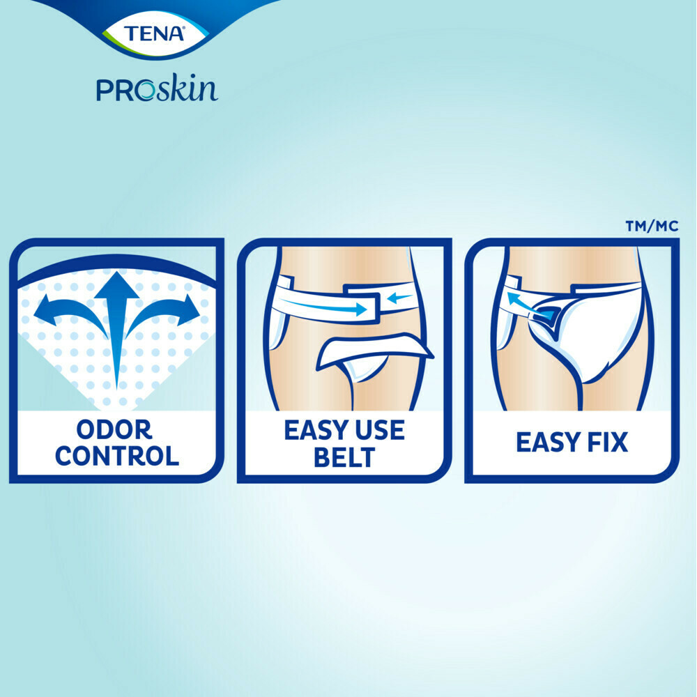 3x TENA Proskin FlexMaxi XL21 stuks