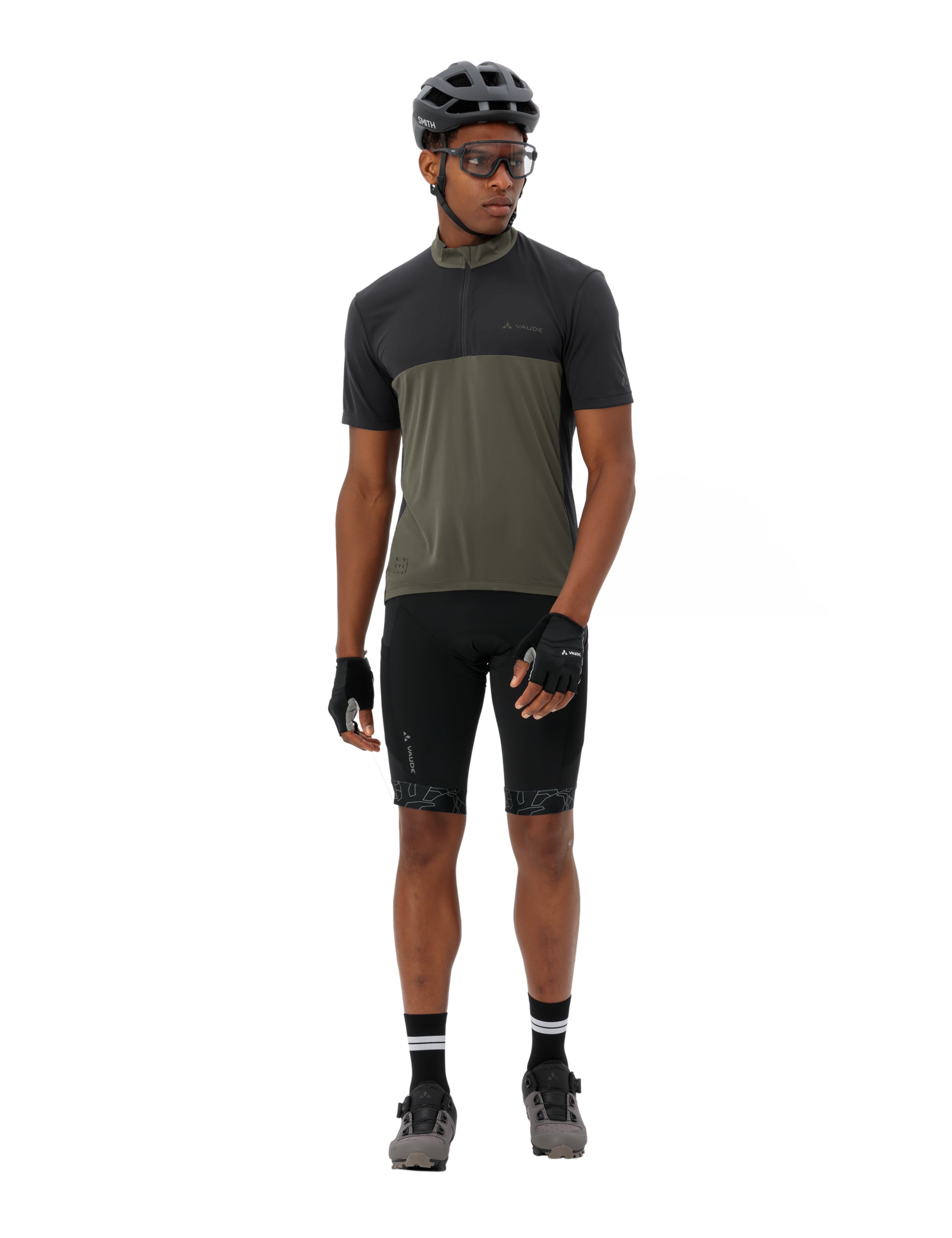 VAUDE Radtrikot »MEN'S MATERA HZ TRICOT«, 1 Stk. Fahrradshirt 3 Rückentaschen