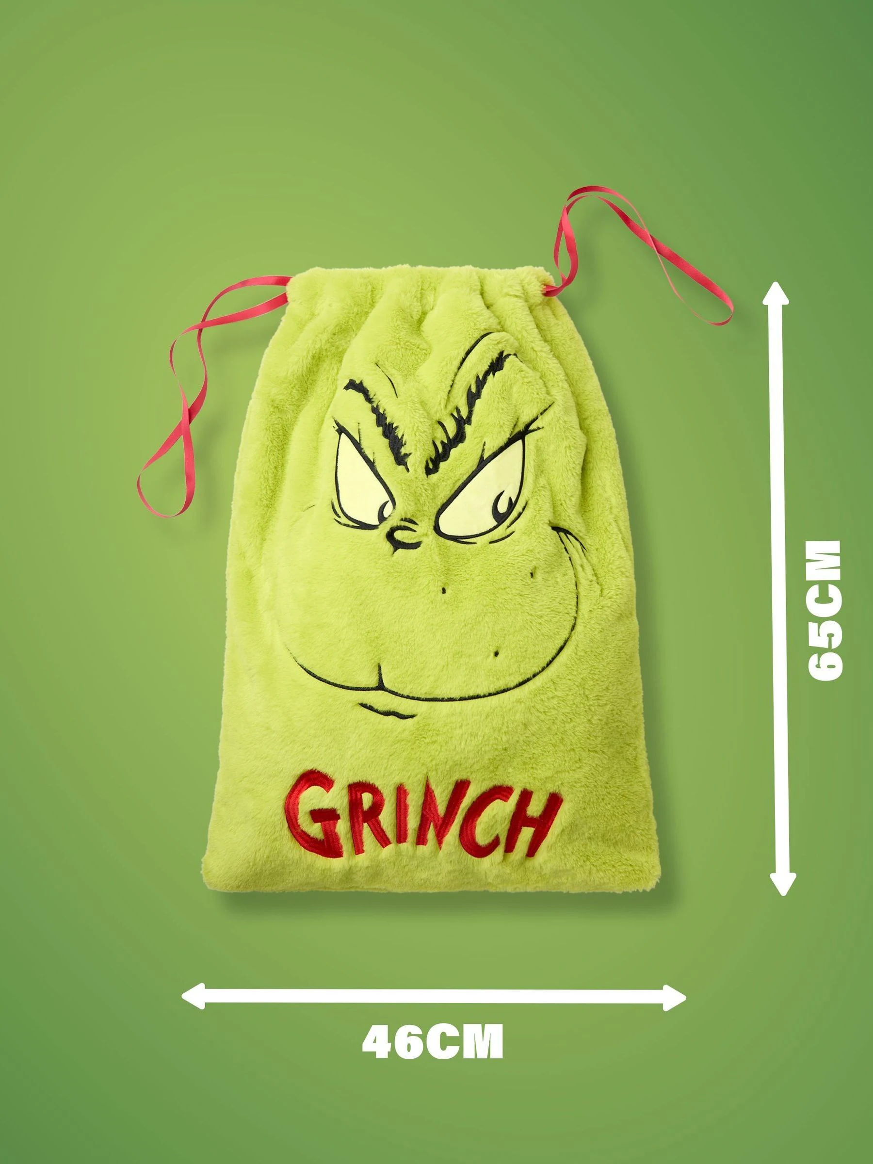 Vanilla Underground The Grinch kerstcadeauzakken