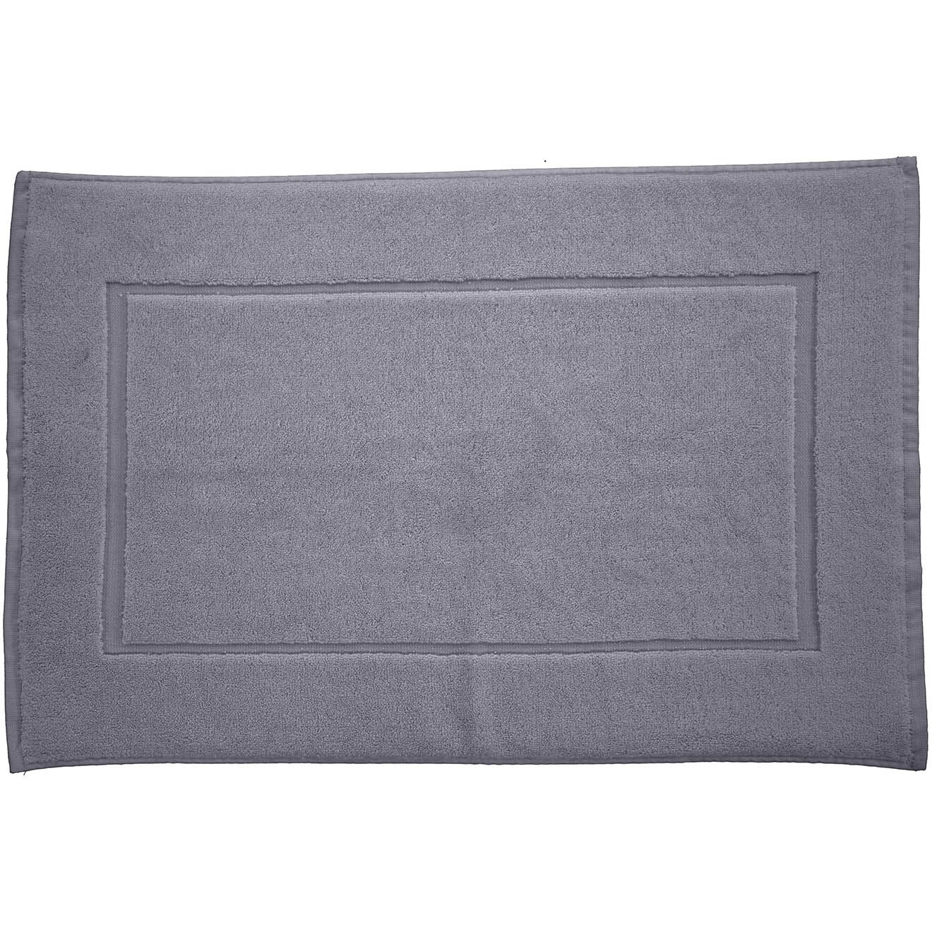 Soft by Perle de Coton Tapis de bain gris perle - 50x80 cm