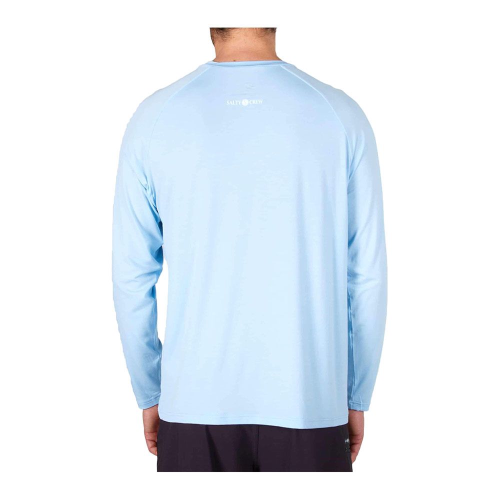 Salty Crew MARINER UV - Tee-shirt Homme light blue