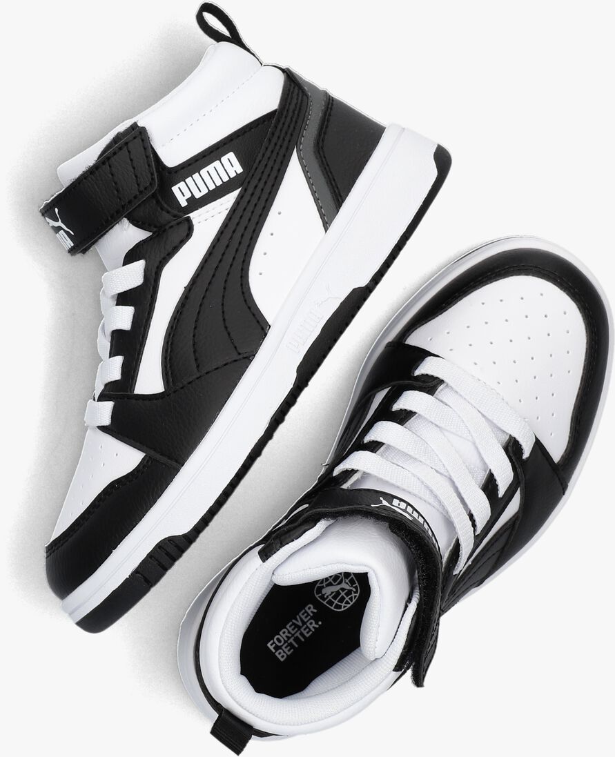PUMA zwarte puma hoge sneaker rebound v6 mid